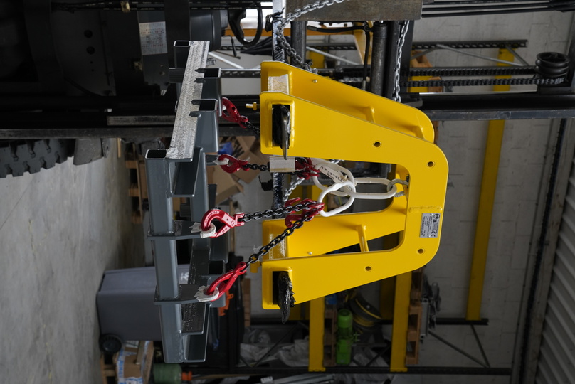 système de levage combiné sur fourche de chariot élévateur